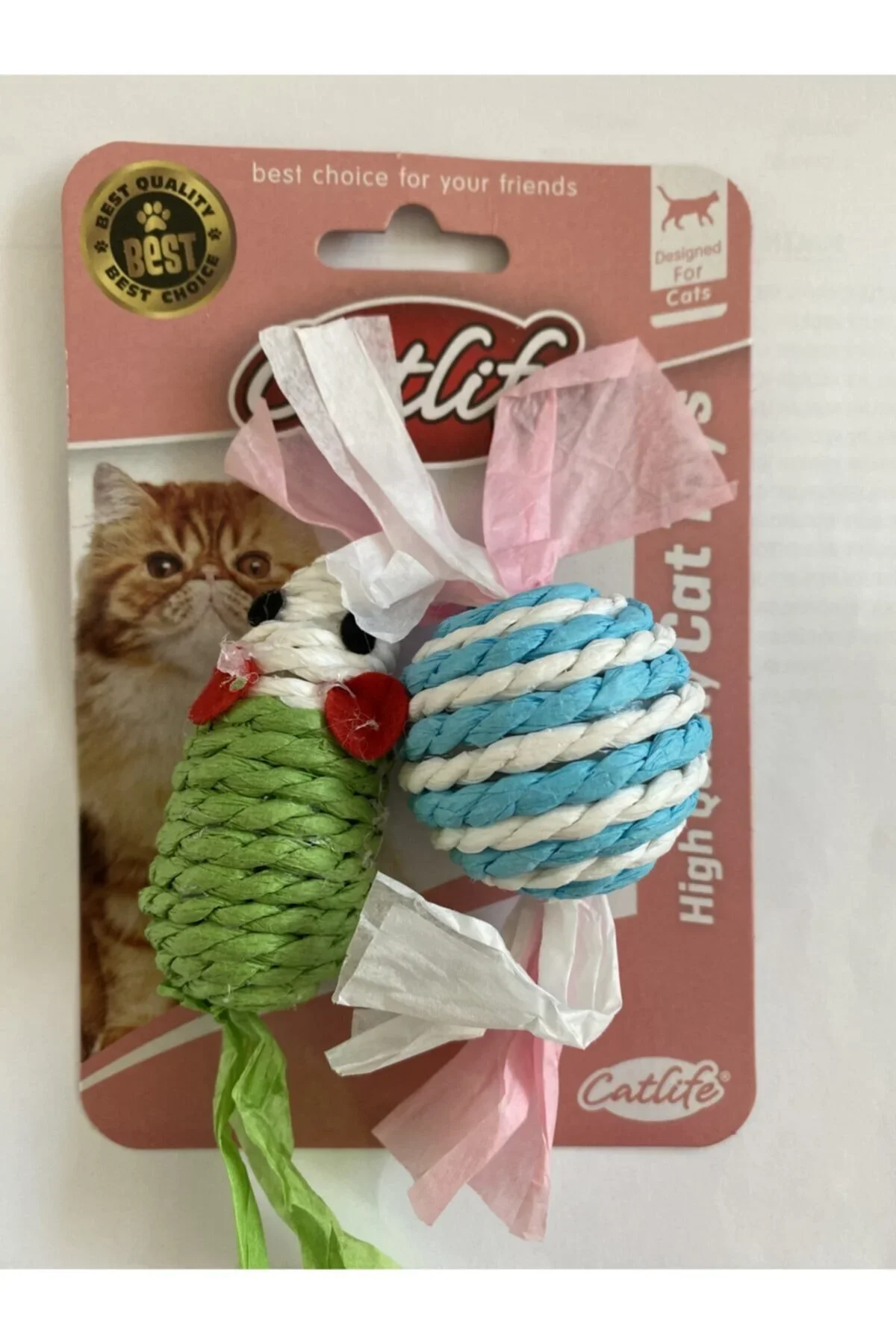 Catlife Fare Top Kedi Oyuncak 2 li