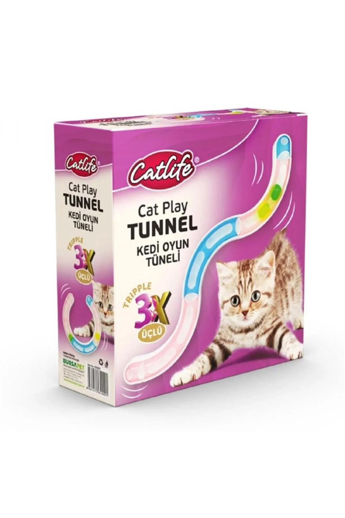 Catlife Kedi Oyun Tüneli 3 lü