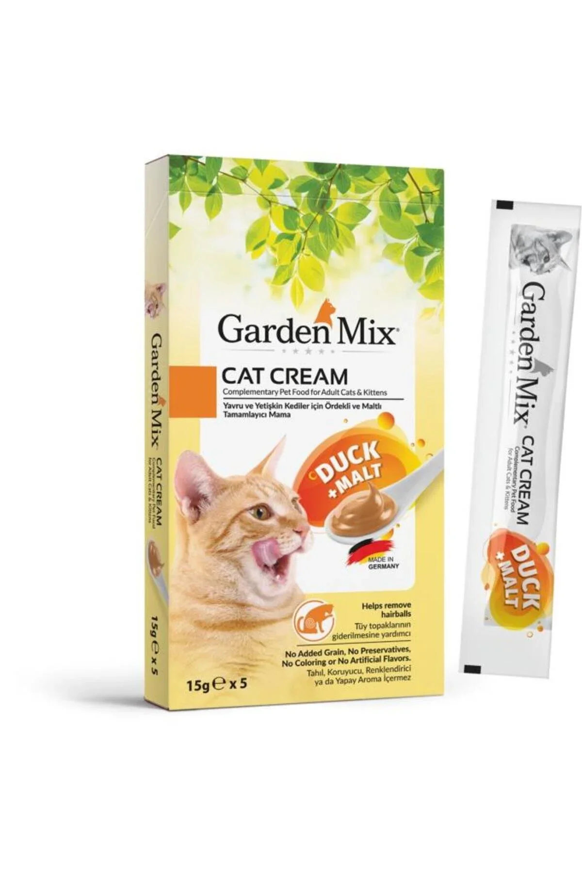 Garden Mix Kedi Ödül Krema Öredk Malt 5 x 15 Gr