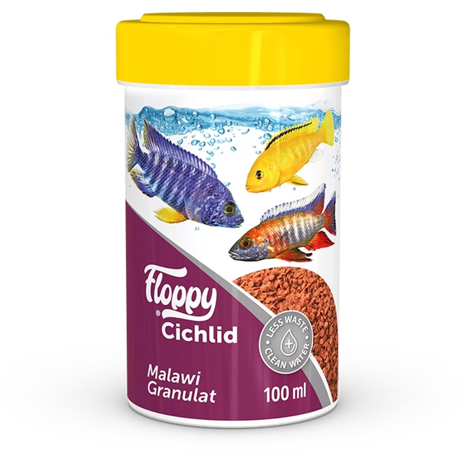 Floppy Cichlid Malawi Granulat 100 Ml Ciklet Yemi