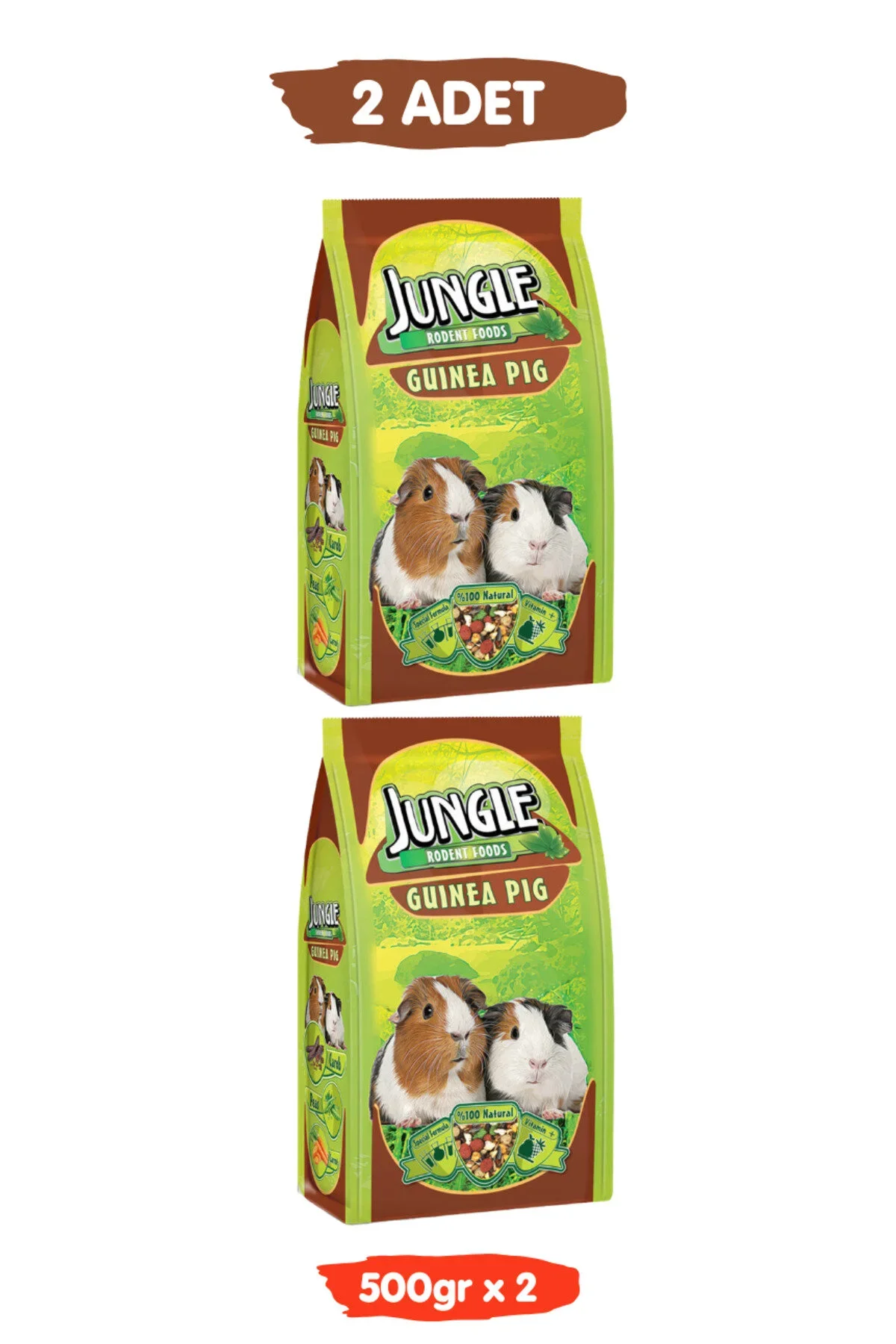 Jungle Ginepig Yemi 500 Gr X 2 Paket