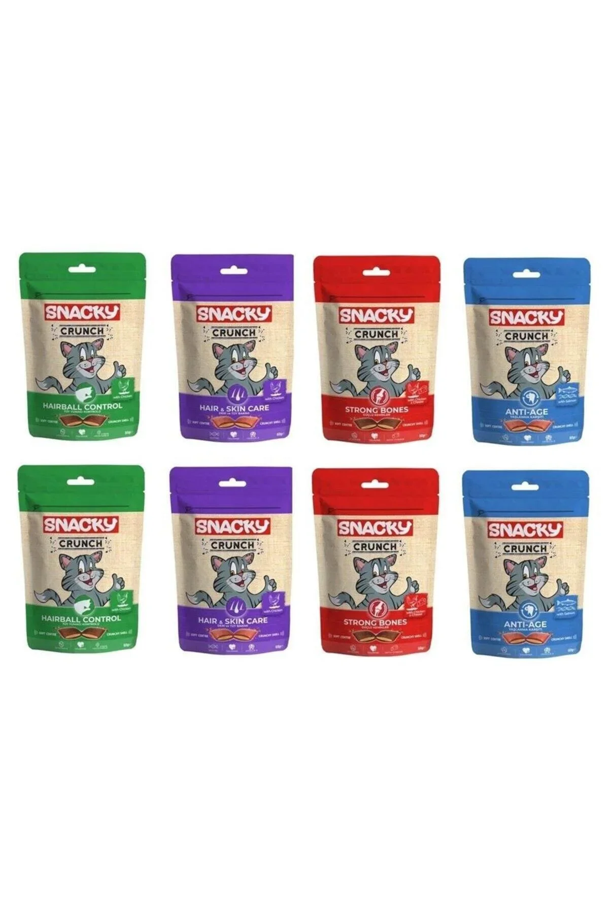 Snacky Kredi Bisküvi X 8 Paket