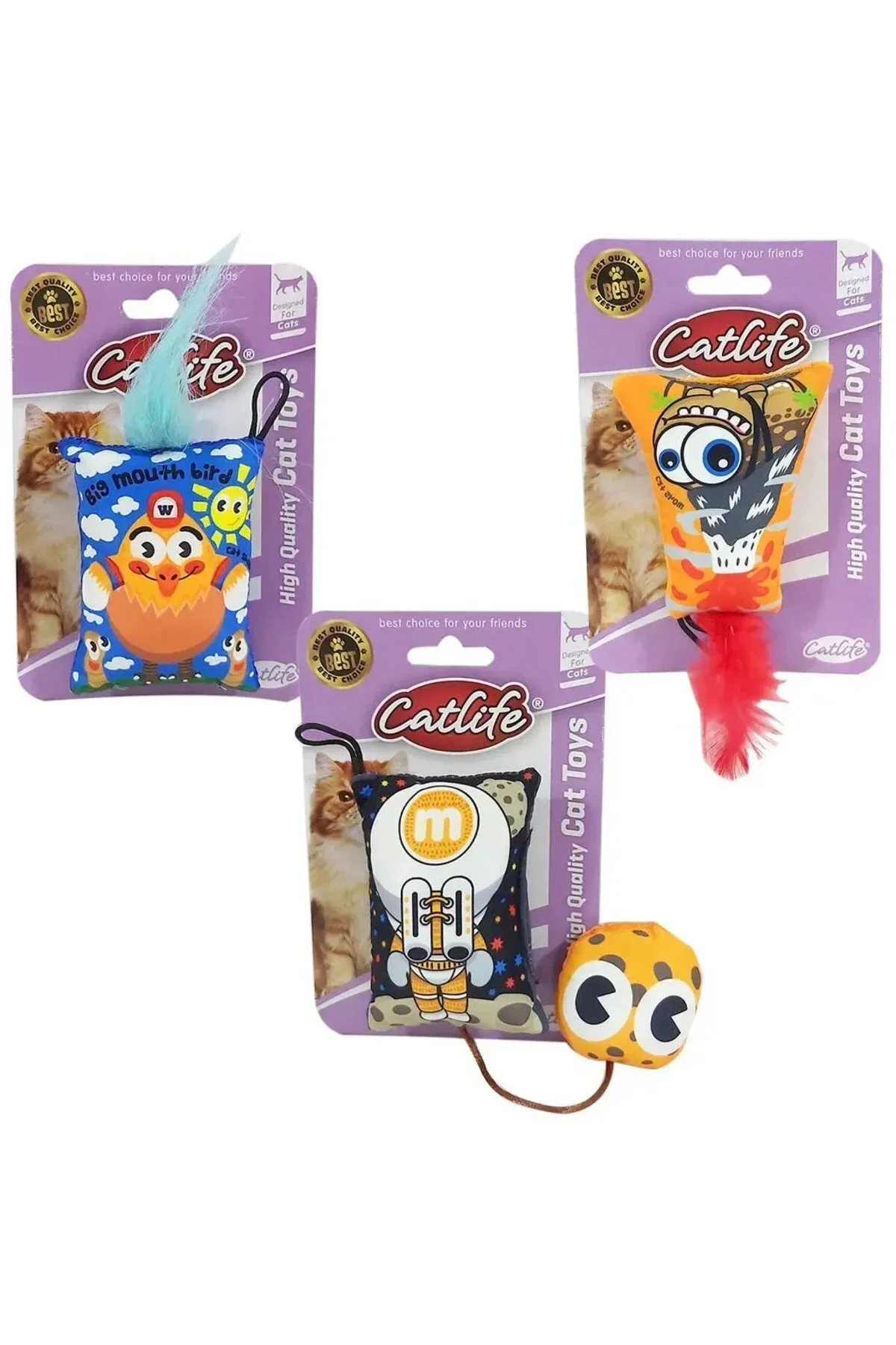 Catlife Sünger Bob Kedi Peluş Oyuncak