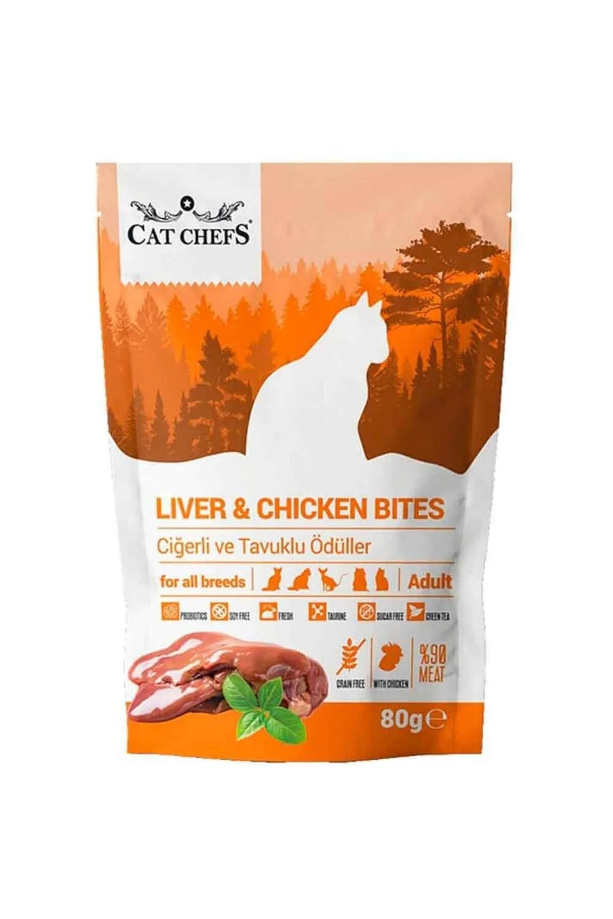 Cat Chefs Kedi Ödül Ciğer Tavuk