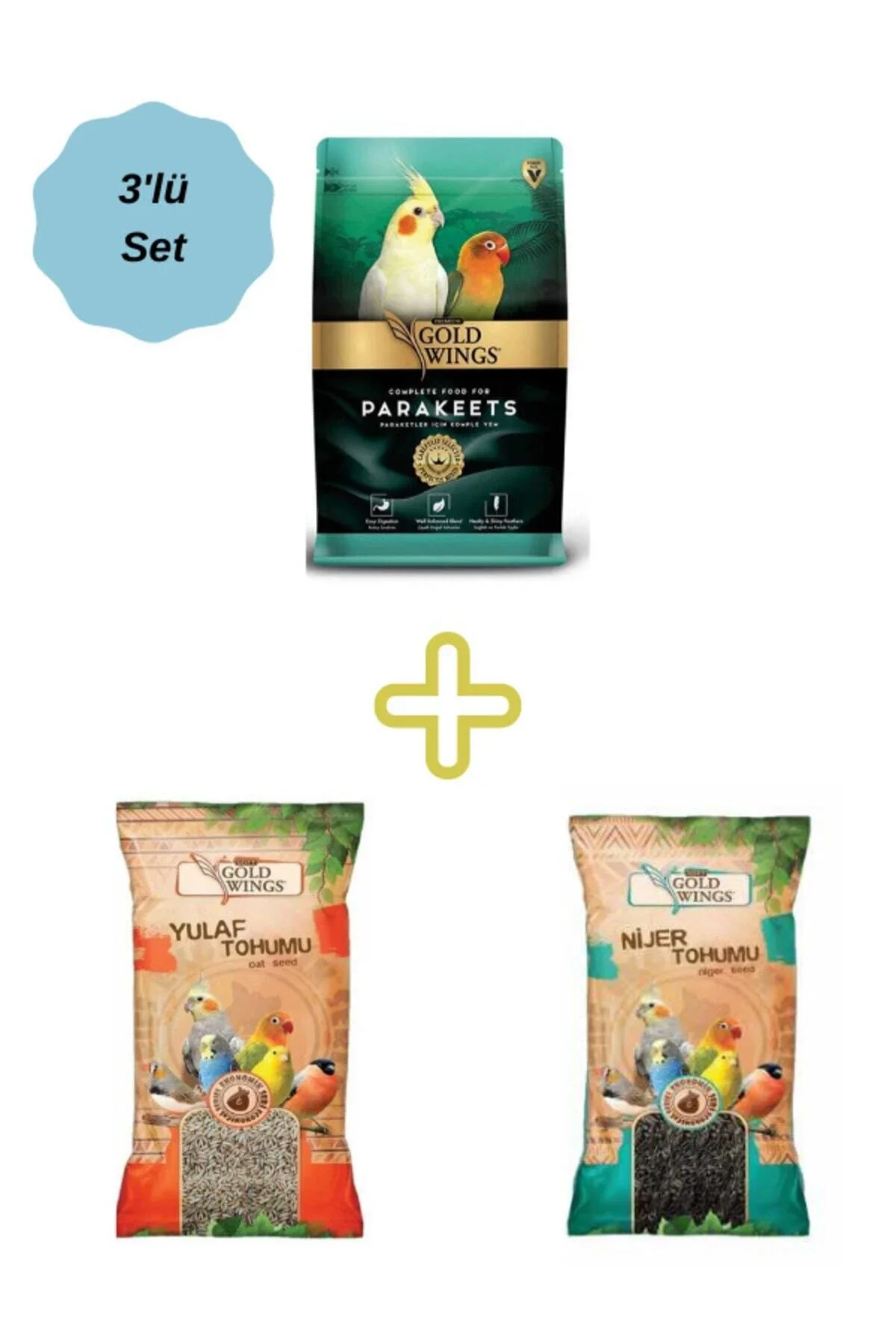 GW Paraket, Yulaf, Nijer 3 lü Set