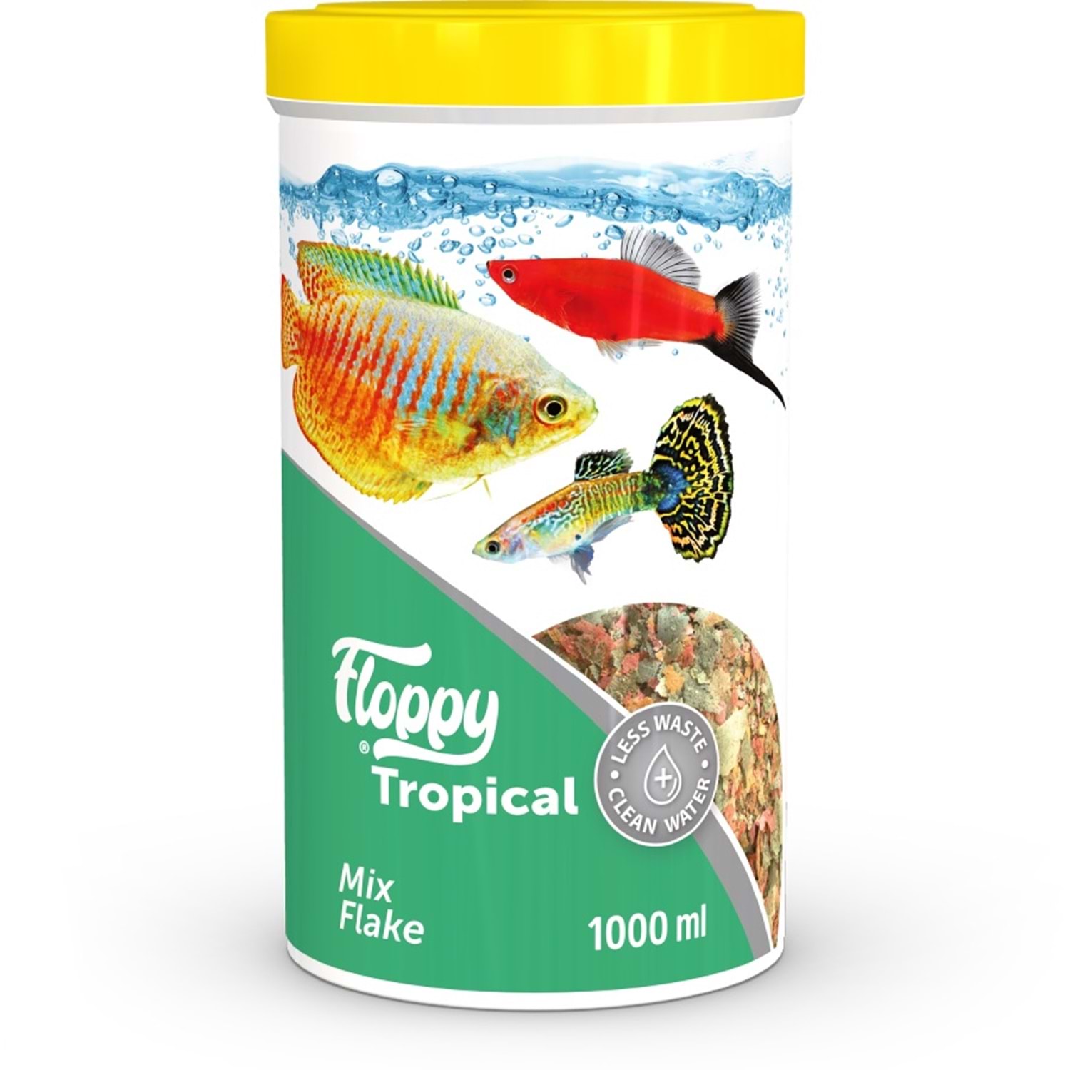 floppy Tropical Mix Flake 1000 Ml Pul Yem