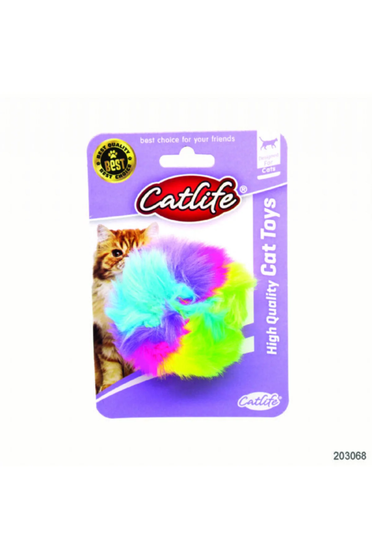 Catlife Kedi Oyuncak Gökkuşağı Peluş