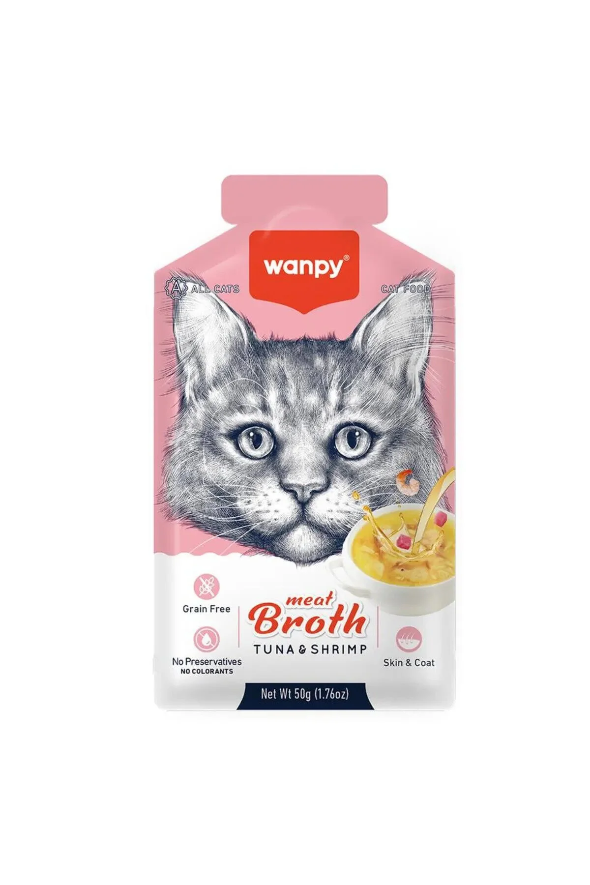 Wanpy Ton Somon Kedi Çorba X 12