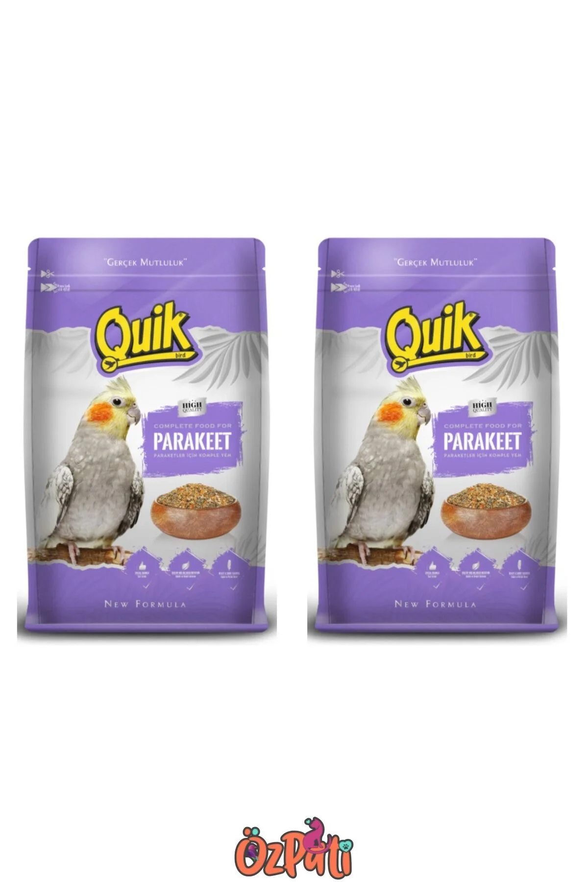 Quik Paraket Yemi 750 Gr X 2