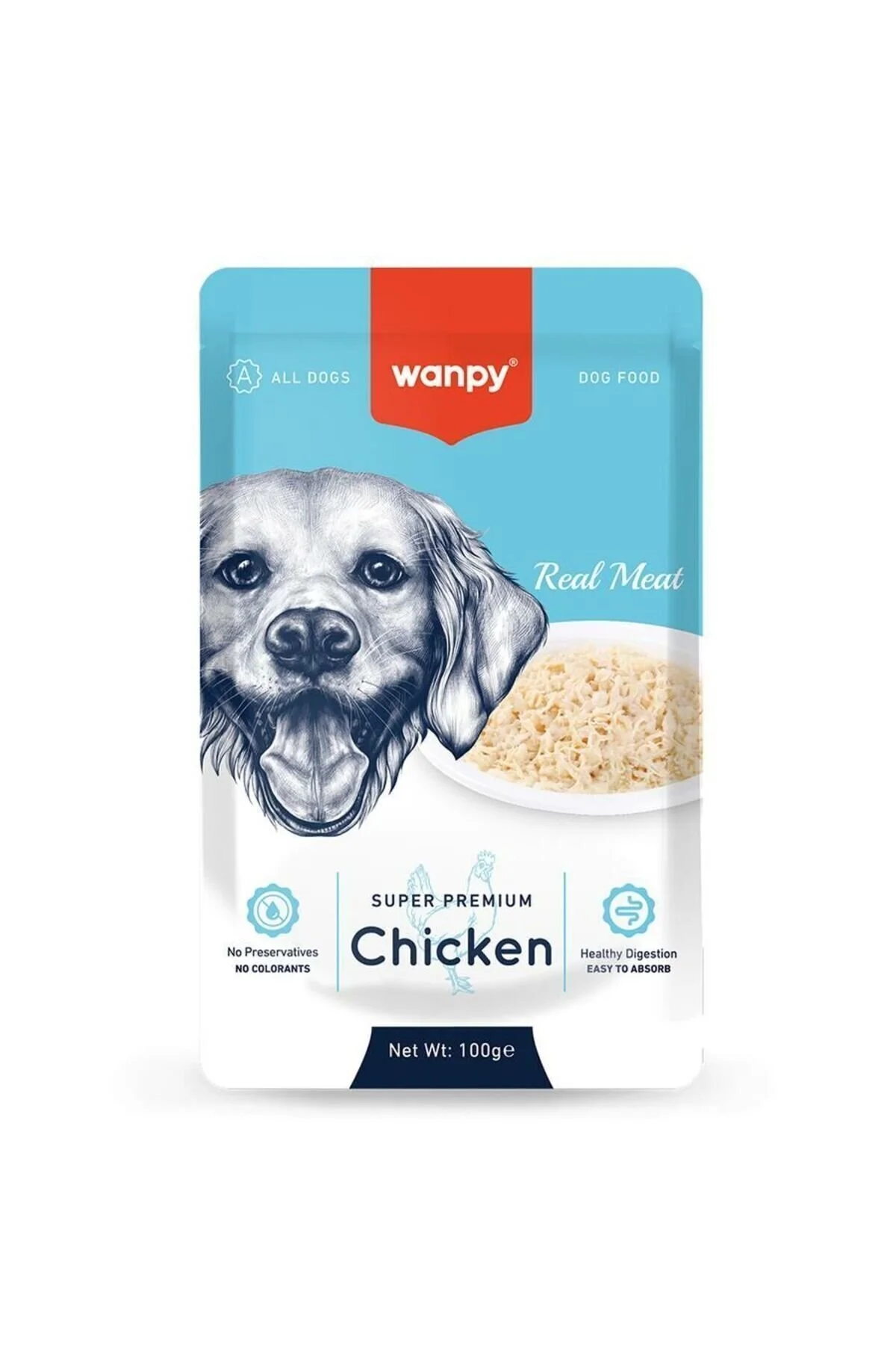 Wanpy Köpek Pouch Tavuk