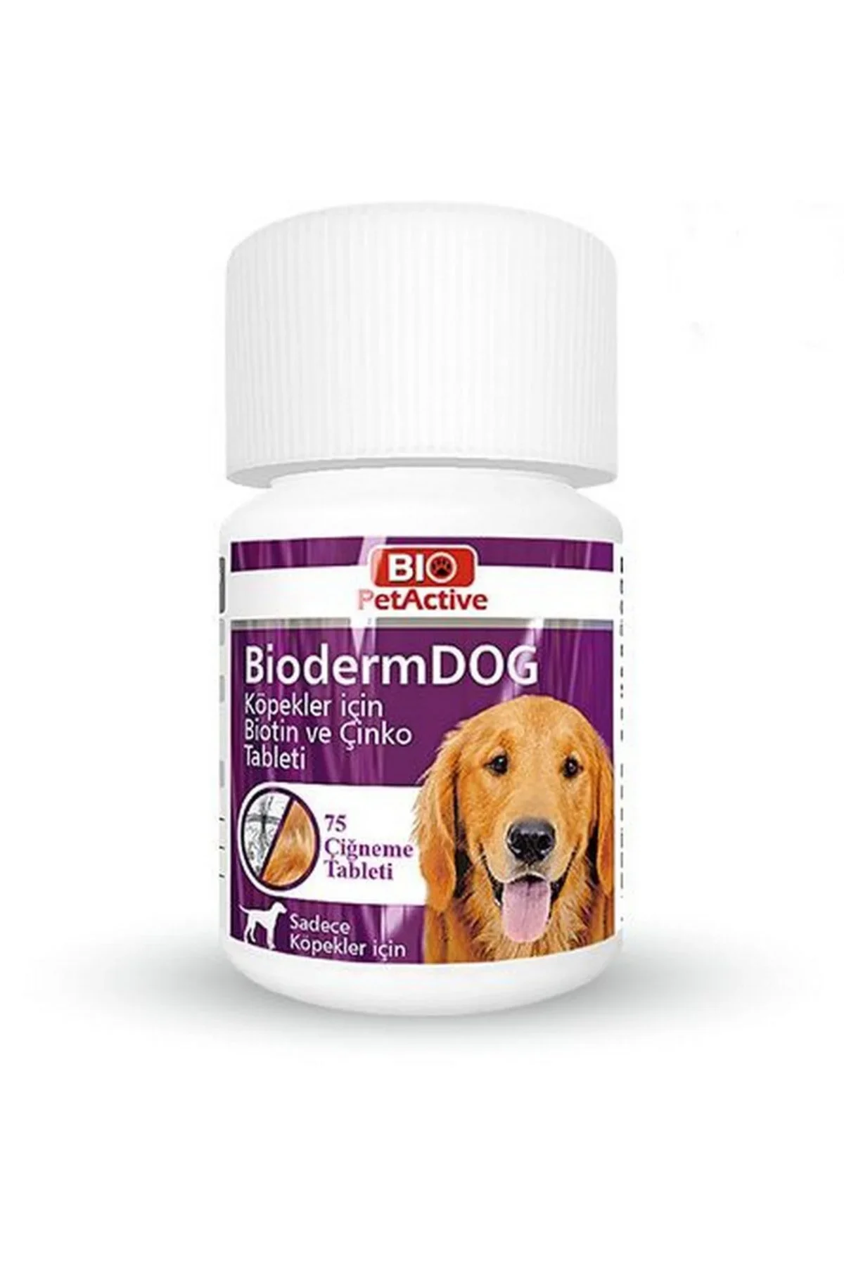 Bio Petactive Bioderm Dog 75 Tablet