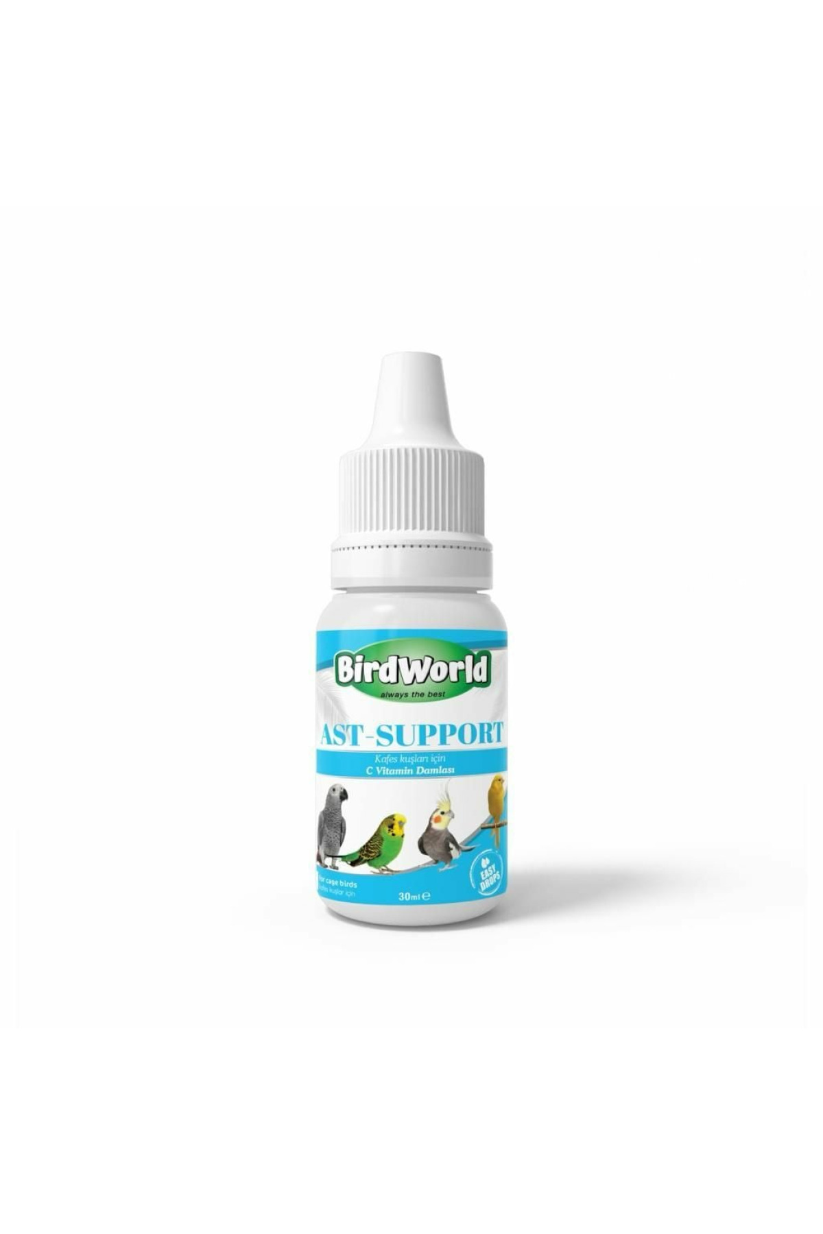 Birdworld AST-Support Kuşlar İçin Karaciğer ve Bağışıklık Destekleyici Damla 30 ml
