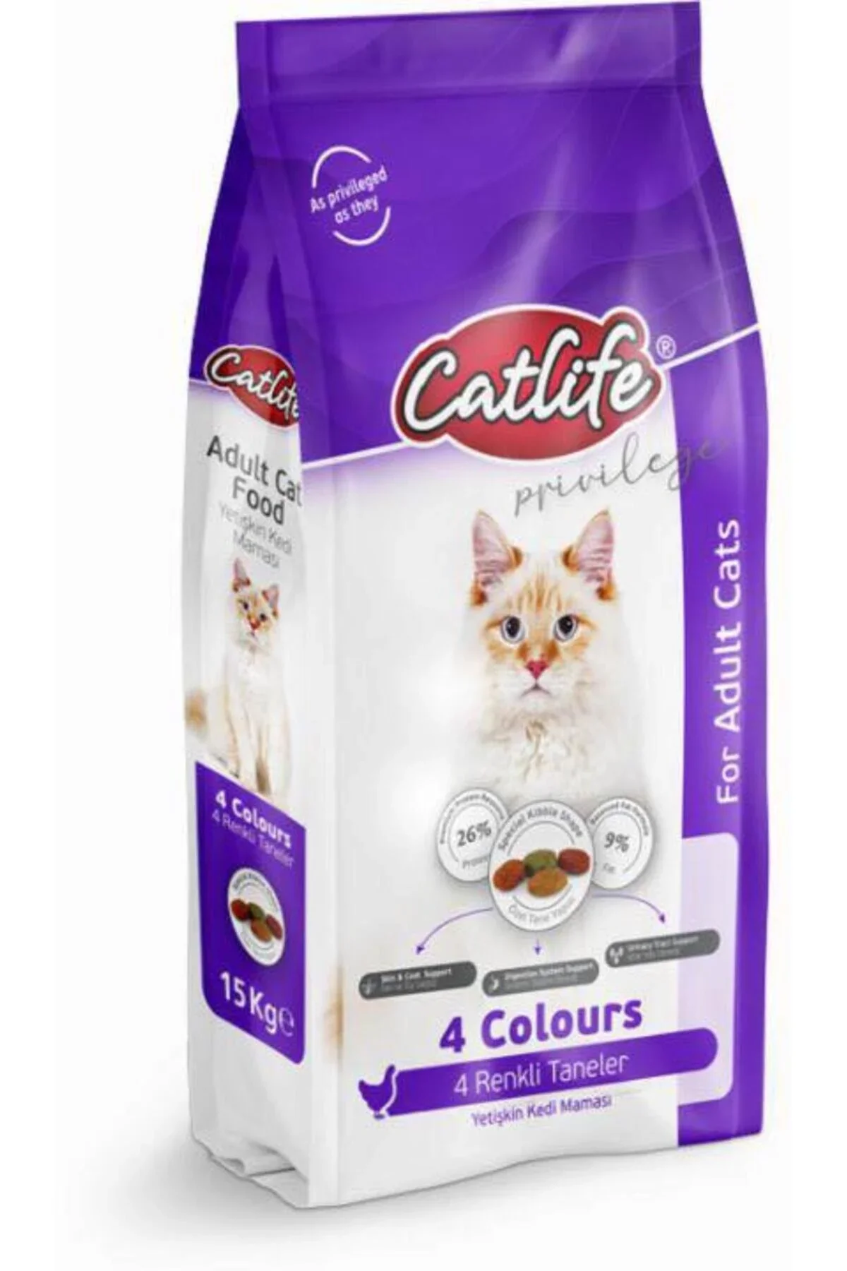 Catlife Multicolour Kedi Maması 15 Kg