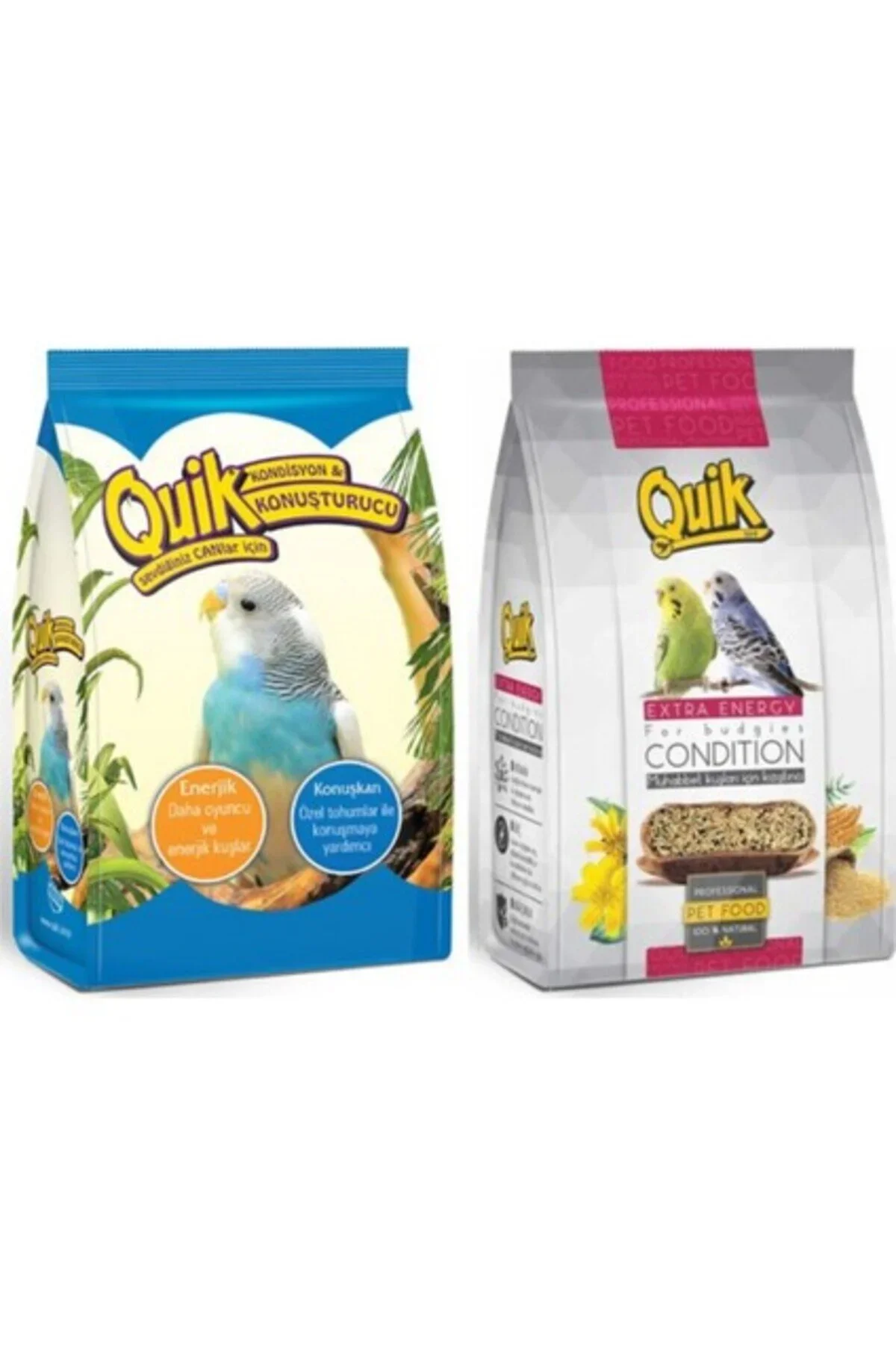 Quik Muhabbet Kuşu Konuşturucu ve Kızıştırıcı Yem 150 Gr.