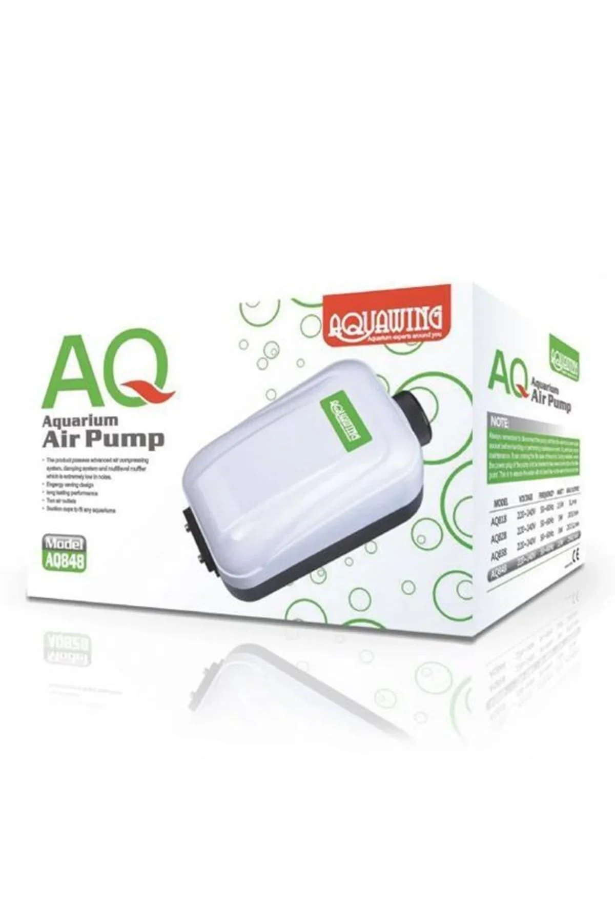 Aquawing Aq848 Çift Çıkışlı Hava Motoru