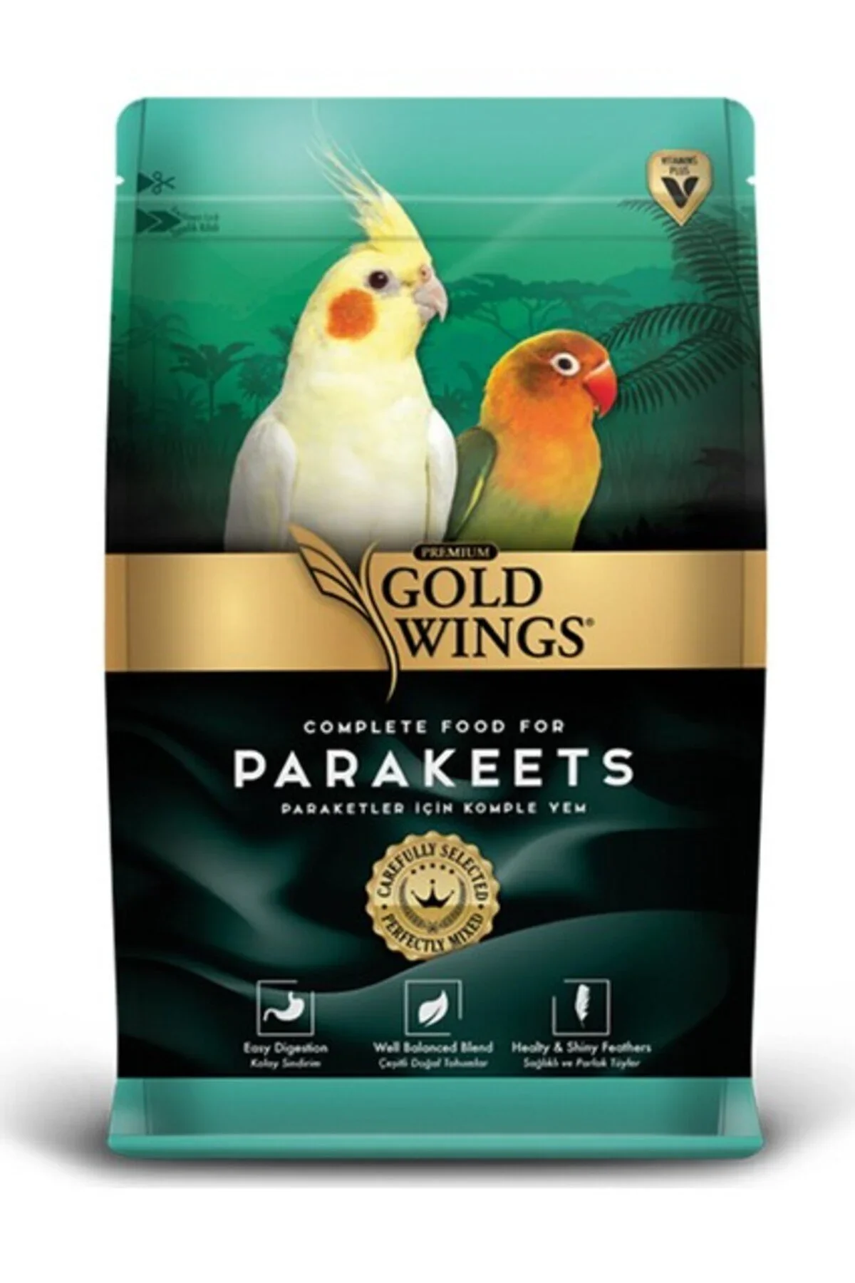 Gold Wings Premium Paraket 1 kg