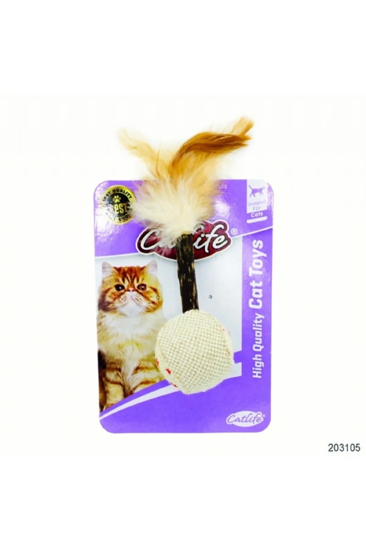 Catlife Kediler İçin Tüylü Hacıyatmaz Oyuncak - 203105