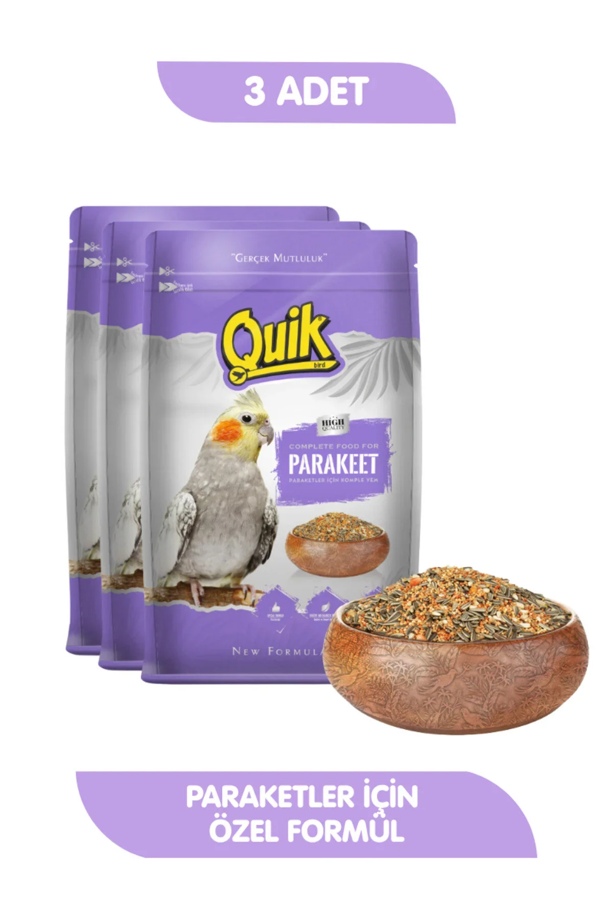 Quik Paraket 750 Gr X 3 Paket