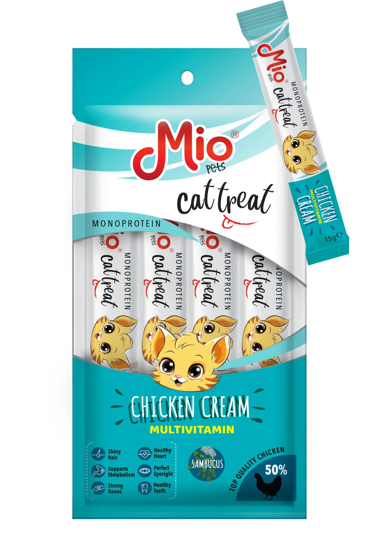 Mio Kedi Sıvı Ödül X 4 Tavuklu