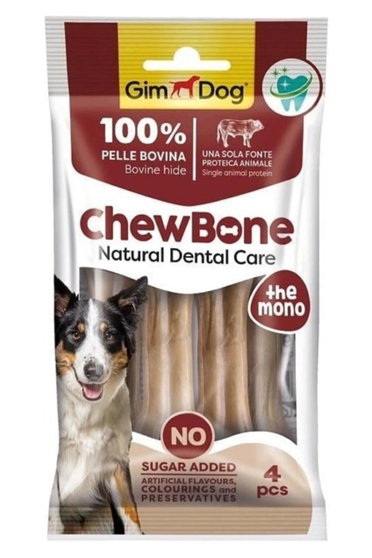 Gimdog Köpek Kemik Natural 4 lü 80 Gr