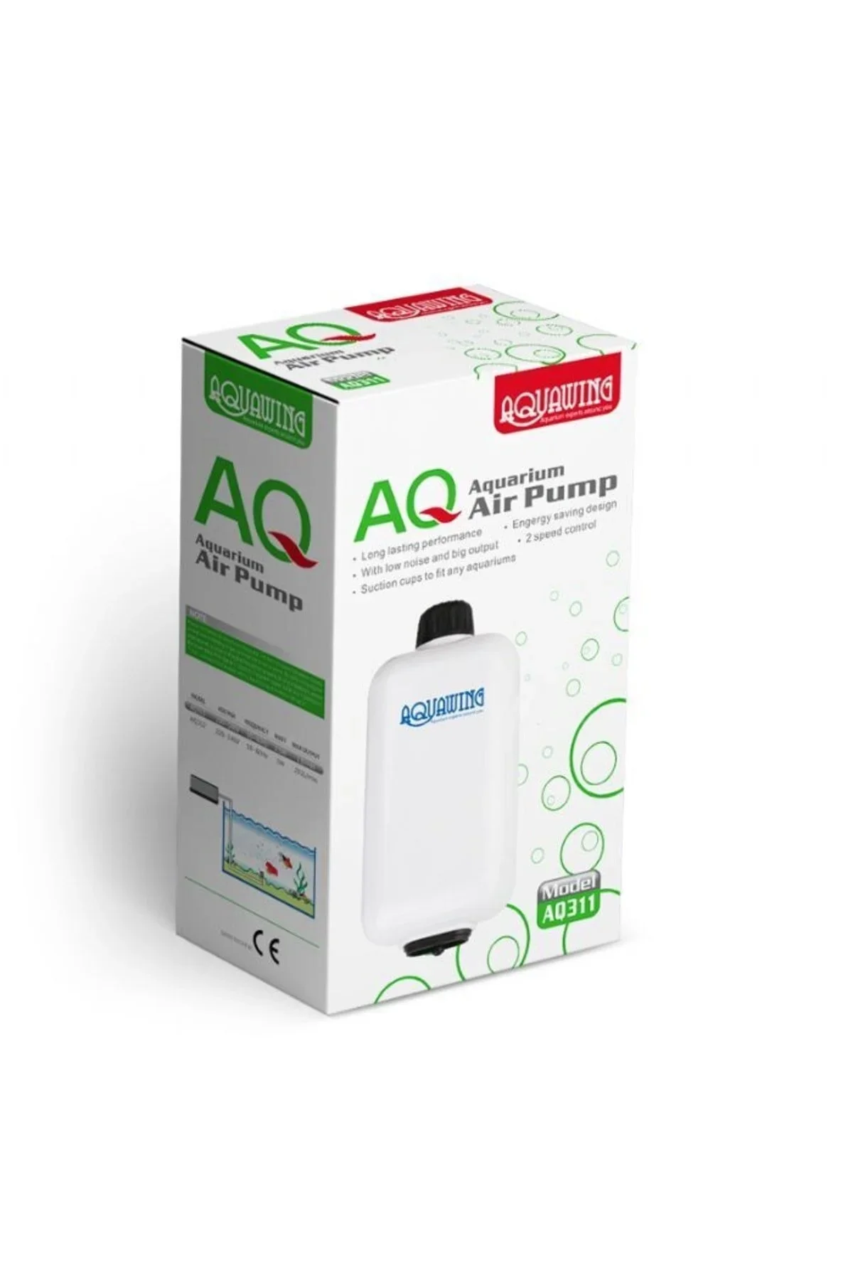 Aquawing Aq311 Tek Çıkışlı Hava Motoru