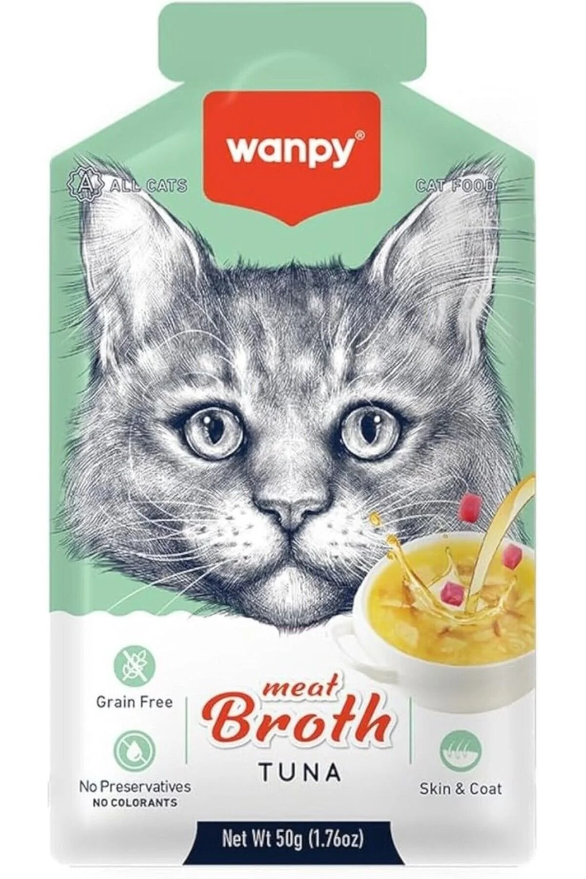 Wanpy Kedi Çorba Ton Balıklı X 6
