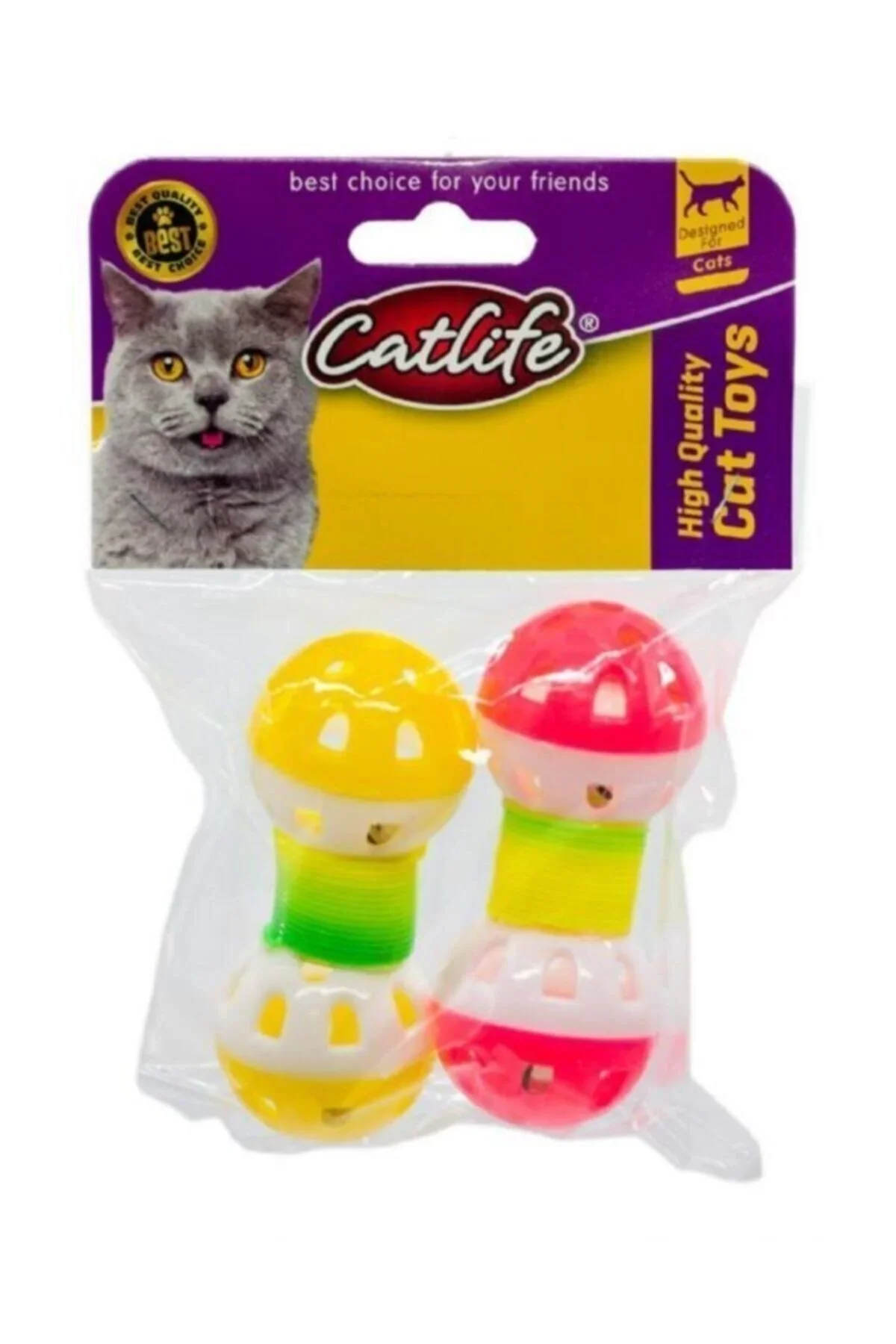 Catlife Zillli Kedi Oyuncağı 2 li Paket - 202466