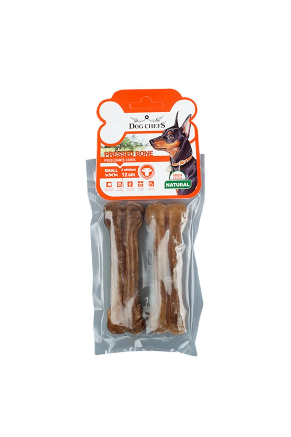Dog Chefs Narural Kemik 12 Cm 2 li Paket