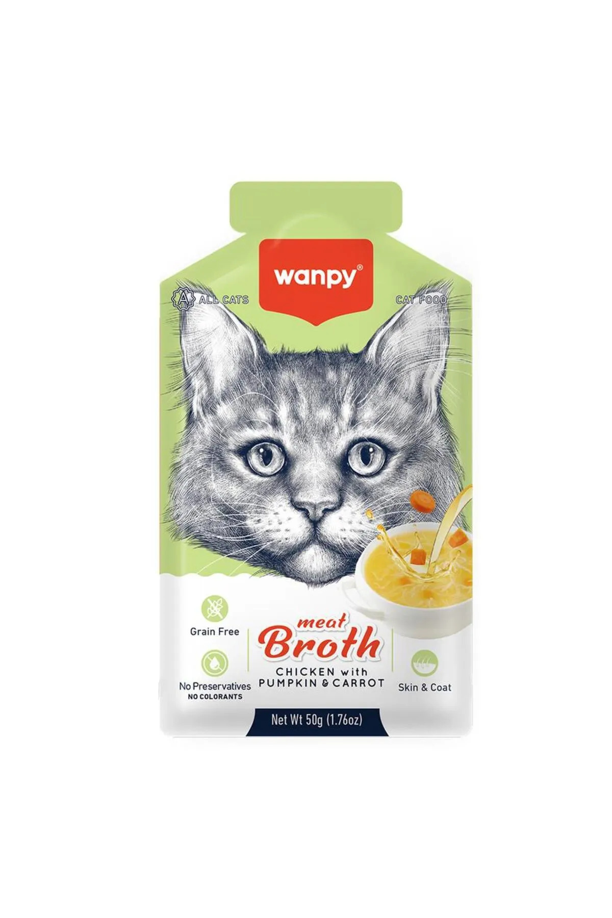 Wanpy Kedi Çorba Tavuk Balkabak X 12