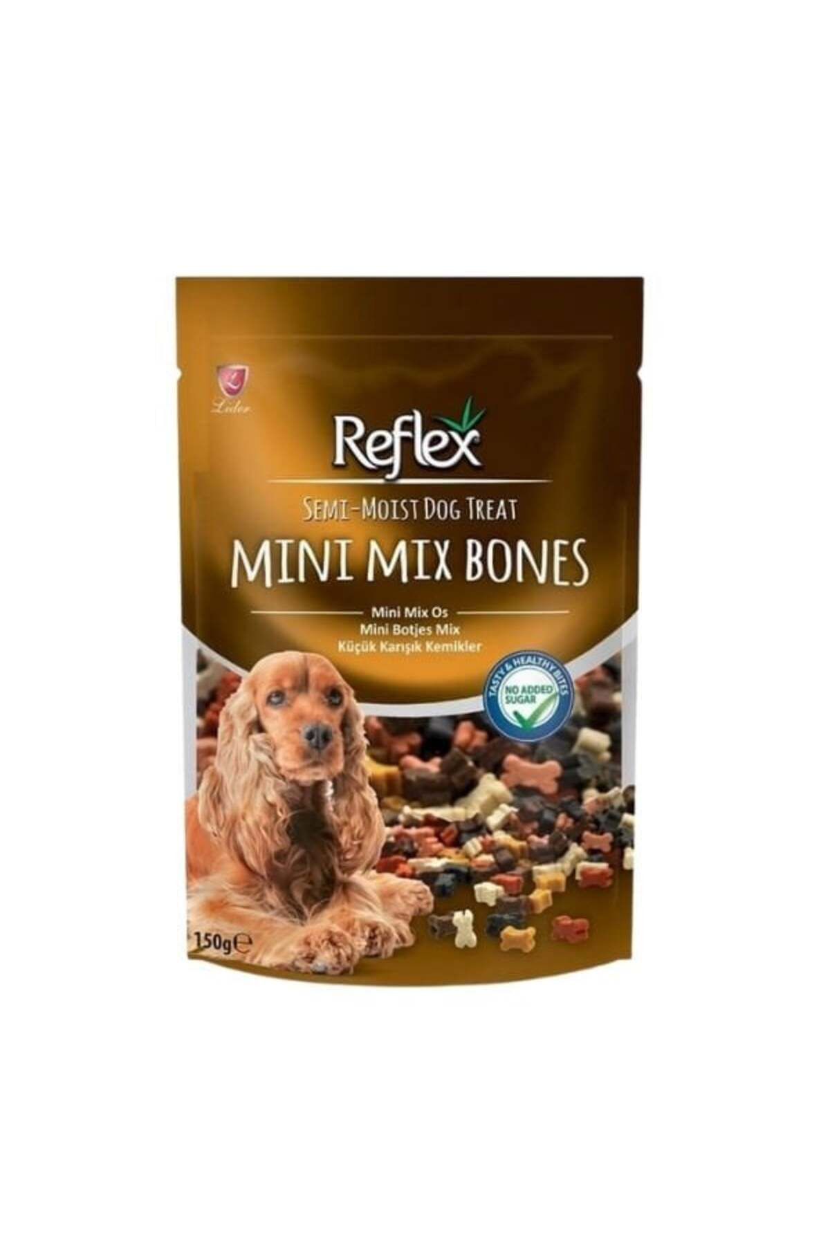 Reflex Küçük Karışık Kemikler Yarı Yumuşak Köpek Ödül Maması 150 gr