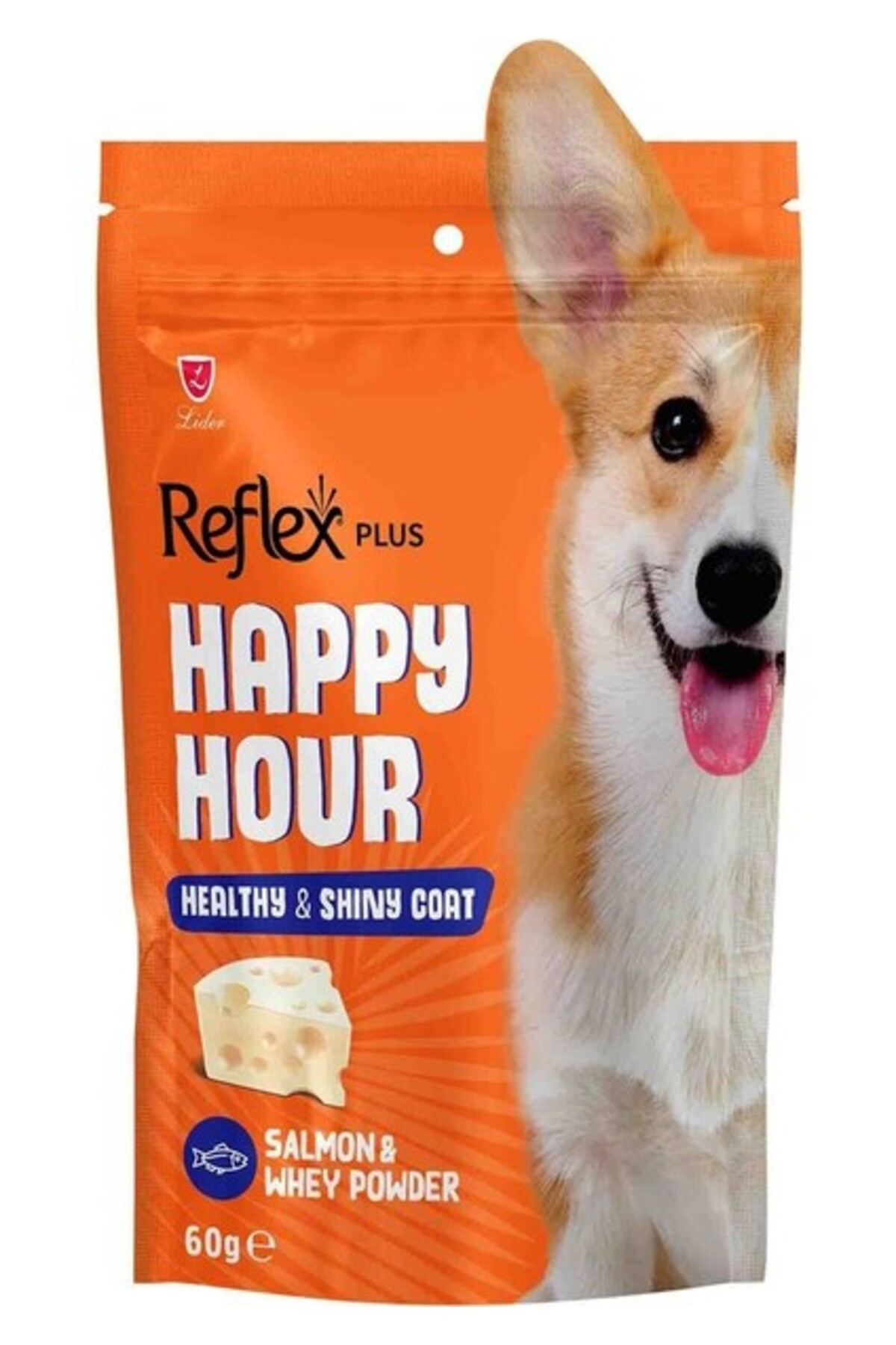 Reflex Happy Hour Sağlıklı ve Parlak Tüyler İçin Destekleyici Köpek Ödül Maması 60 gr