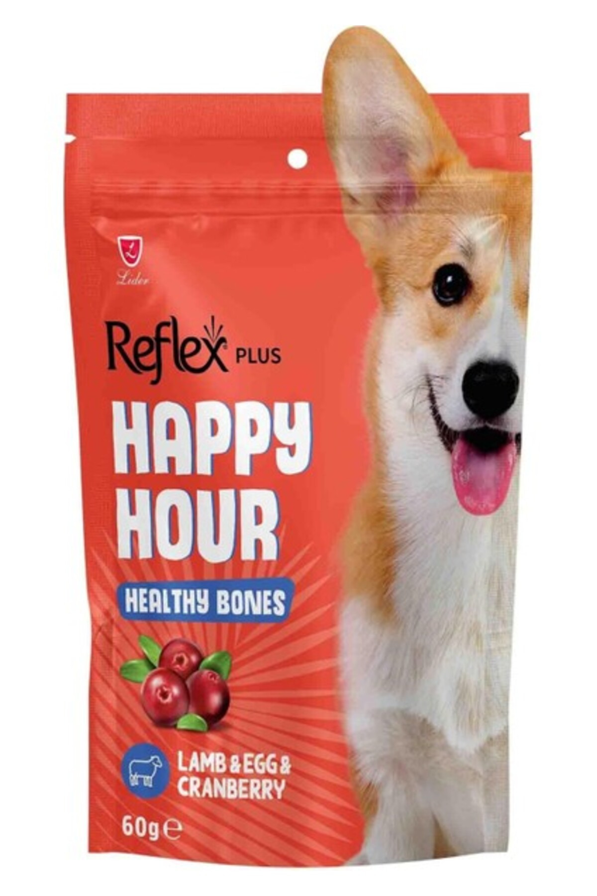 Reflex Plus Happy Hour Healthy Bones Sağlıklı Kemikler İçin Köpek Ödül Maması 60 gr