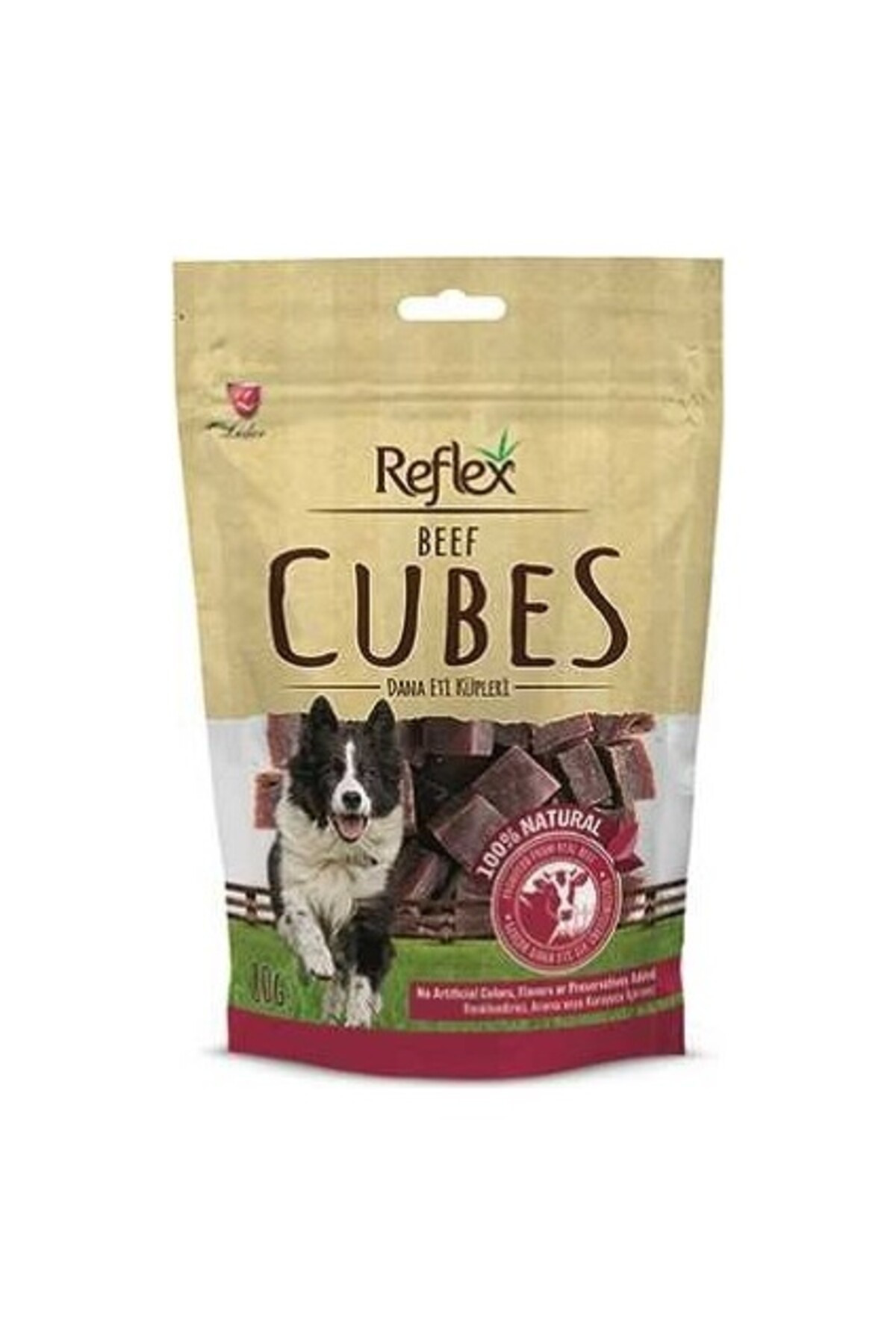 Reflex Biftekli Dilim Küp Köpek Ödülü 80 gr