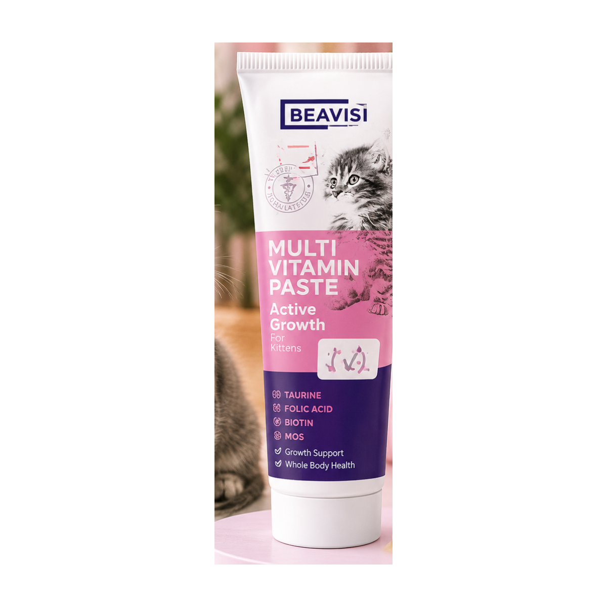 Beavis Multi Vitamin Paste Yavru Kedi Multivitamin Macunu Active Growth