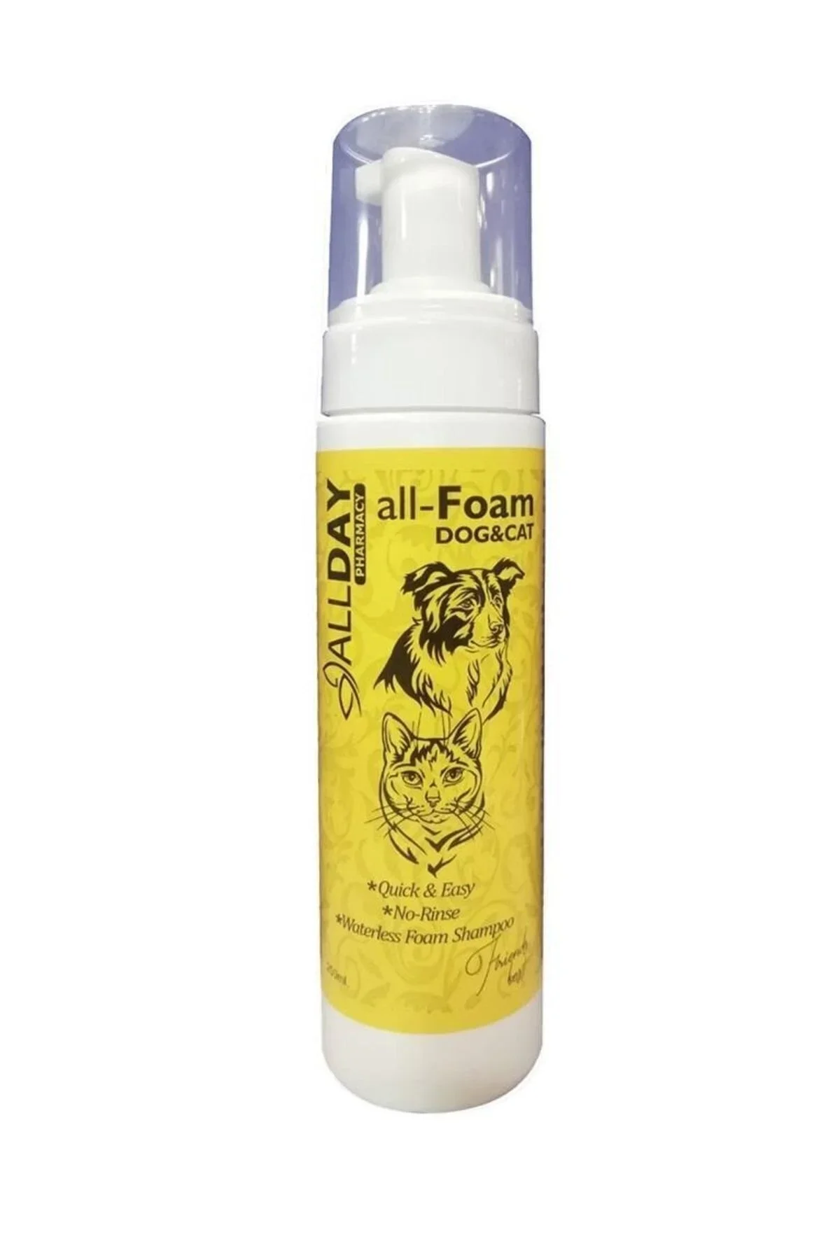 All Day All Foam Kedi Köpek Şampuan 200 Ml