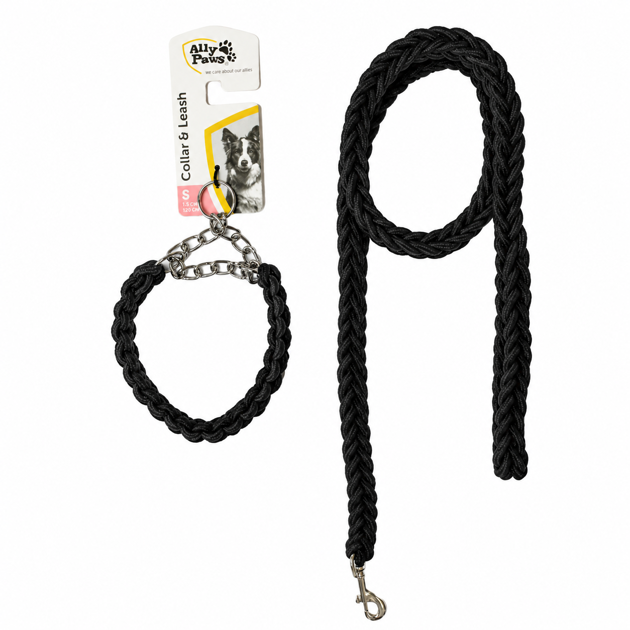 Ally Paws Collar & Leash Köpek Boyun Tasması S 1,5cm x 120cm