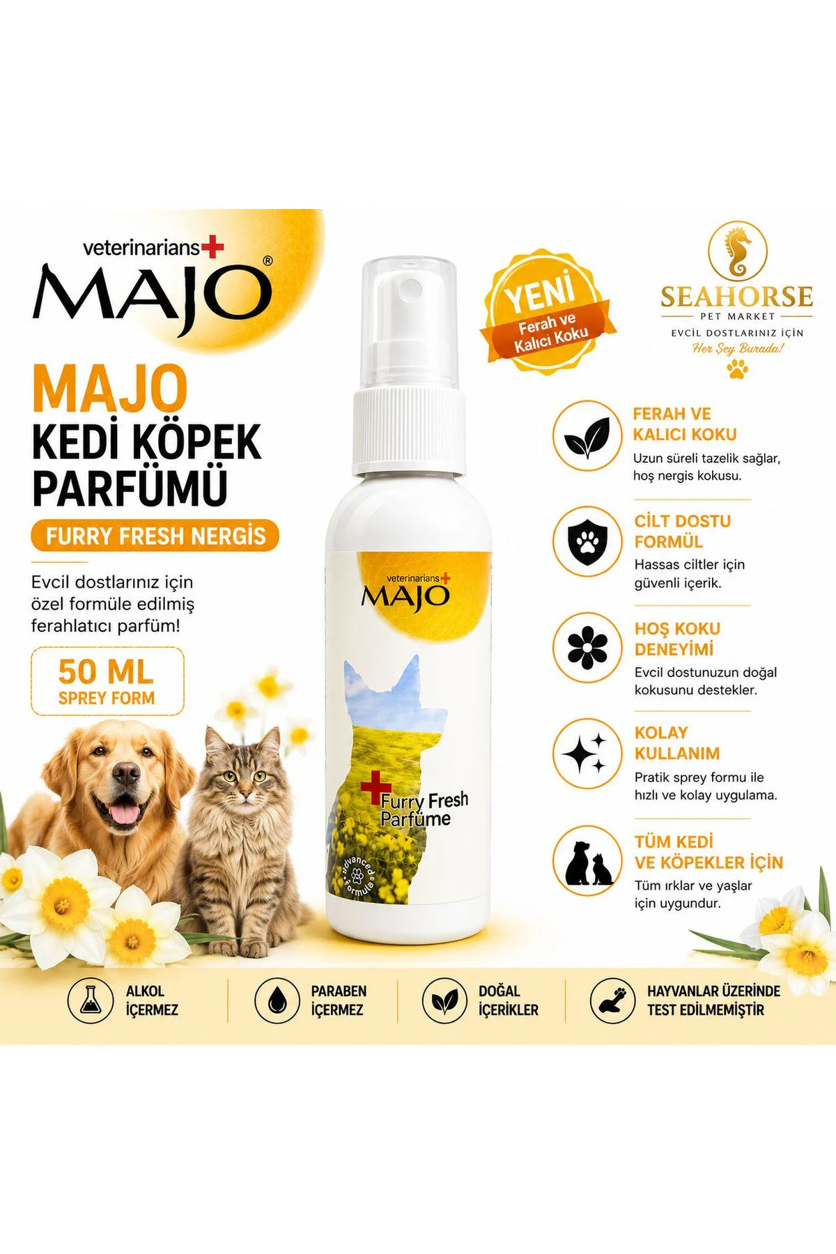 Majo Köpek Parfümü Fury Fresh Koku