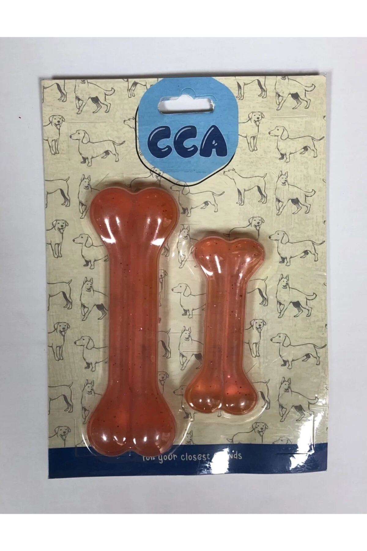 CCA Köpek Plastik Kemik 2 li