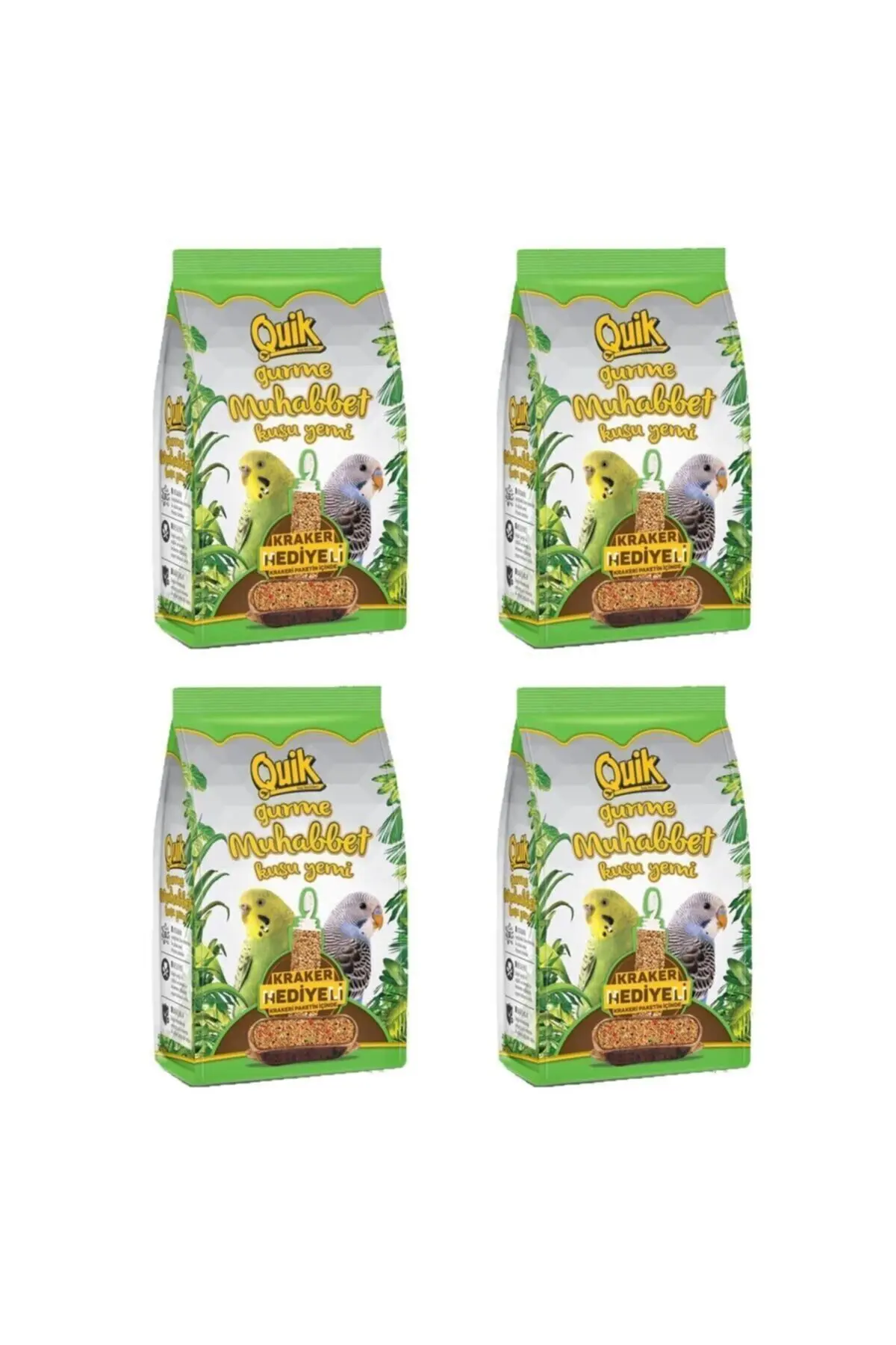 Quik Gurme Muhabbet Yemi 500 gr Kraker Hediyeli X 4