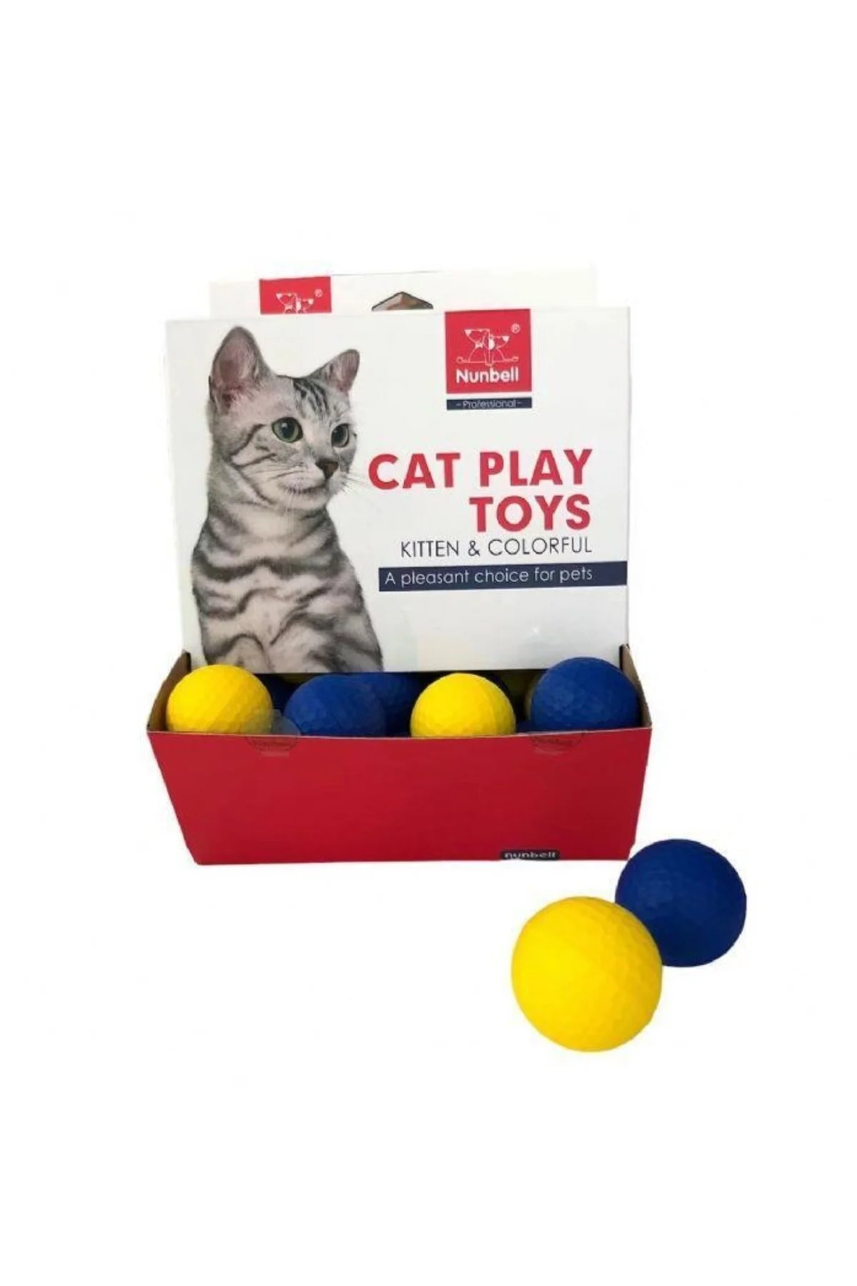 Nunbell Kedi Sünger Top