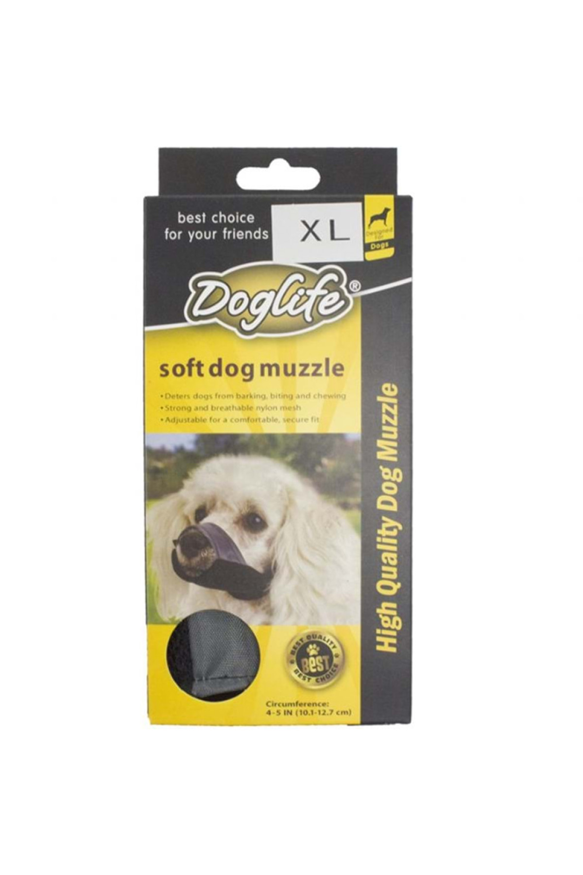 Doglife Köpekler İçin Soft Bez Ağızlık XL
